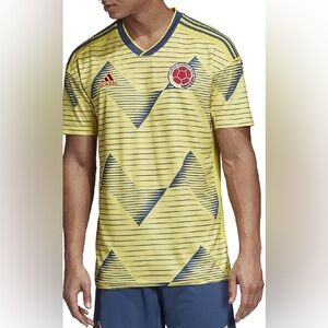 BNWT adidas Colombia Home Jersey Men's Soccer 2019